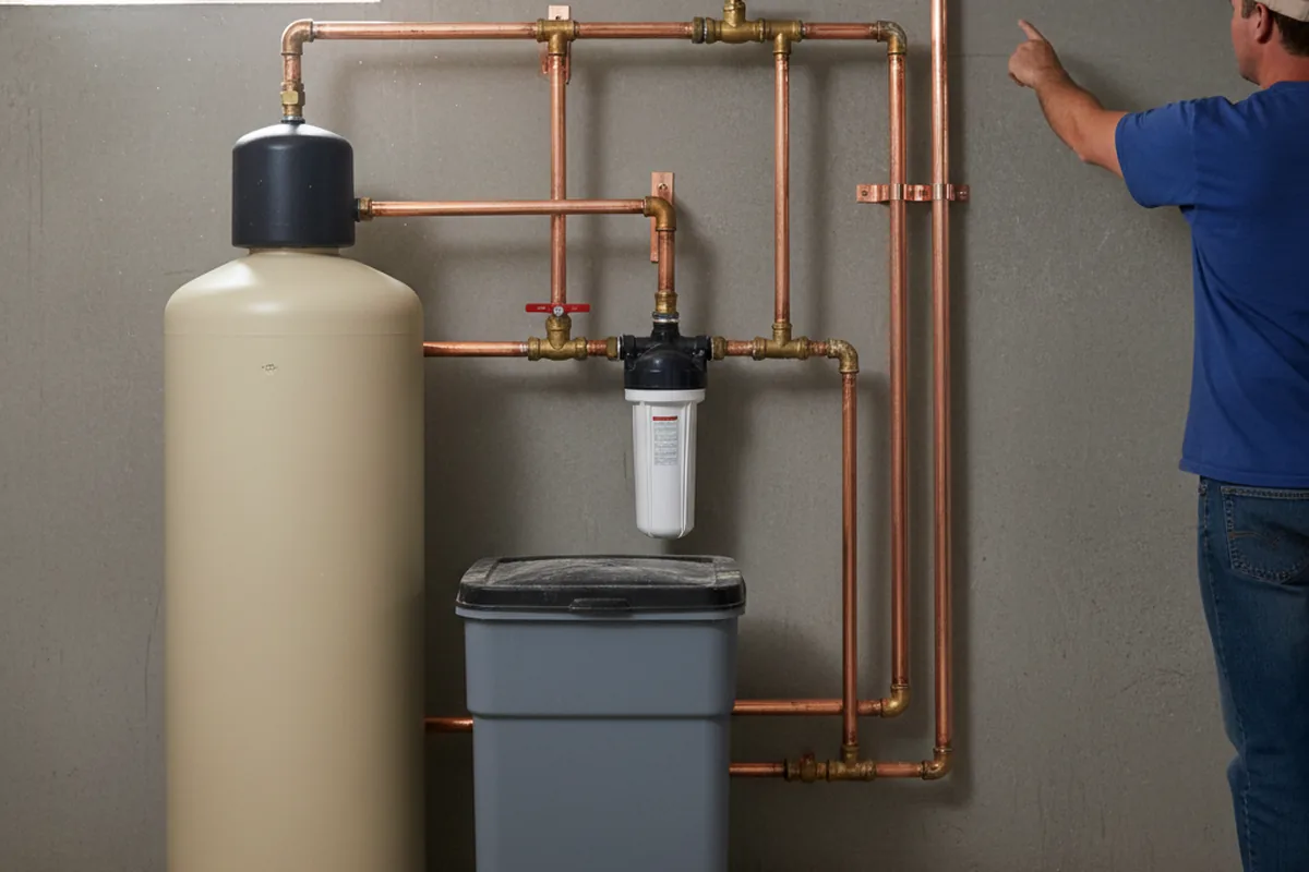 Whole-house water treatment system installed in Erath
